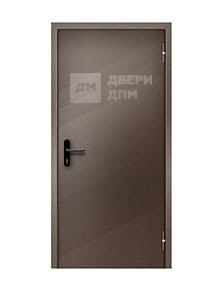 Противопожарная дверь глухая ДПМ-01 EIS однопольная с выпадающим порогом